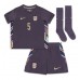 Maillot de foot Angleterre John Stones #5 Extérieur vêtements enfant Europe 2024 Manches Courtes (+ pantalon court)